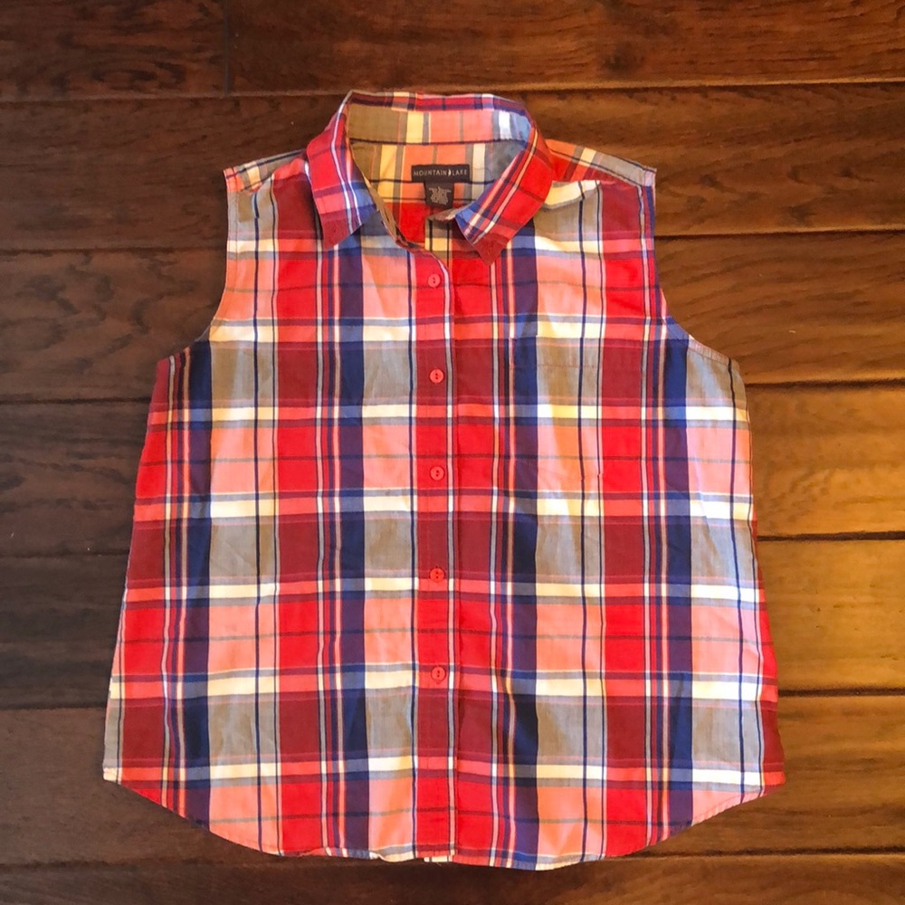 Patriotic Sleeveless Top